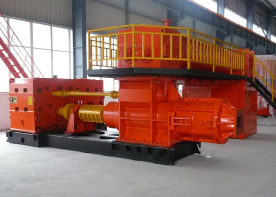 dây chuyền sản xuất gạch đất sét tự động máy đùn chân không đốt lò nung gạch