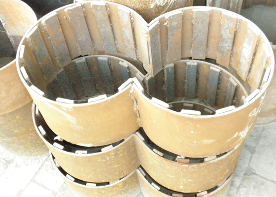 Các bộ phận máy móc làm gạch dọc Lót xi lanh bùn Màu tùy chỉnh