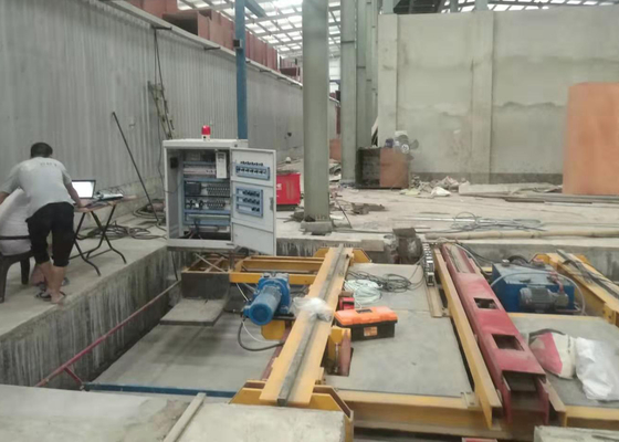 Máy kéo công nghệ lò gạch đường hầm tự động Điều khiển PLC