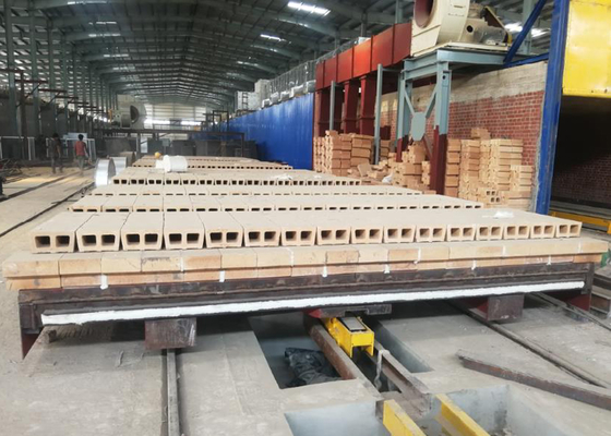 Máy đẩy thủy lực nhà máy lò gạch đất sét thiết bị phụ trợ lò nung đường hầm