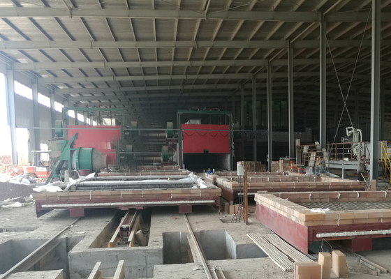 Hệ thống cân bằng áp suất bằng gạch đất sét chịu lửa tự động