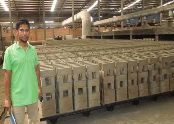 Chống mài mòn Máy sấy gạch đất sét Máy sấy Phòng thiết bị Máy sấy Giỏ hàng