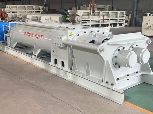 Máy làm gạch đỏ tự động Công suất 30 - 40m³ / H Máy trộn cánh khuấy ngang