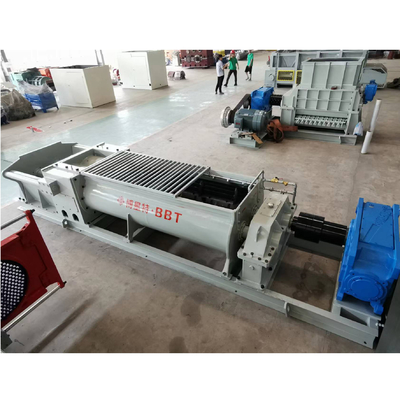 Máy trộn gạch đất sét trục đôi TWGD3300 với lò hầm