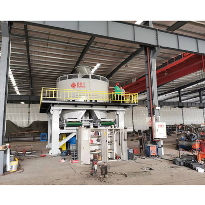 BBT TWPM-185 Wheel Wet Pan Mill Clay Brick Making Line Thiết bị nghiền Edge Runner
