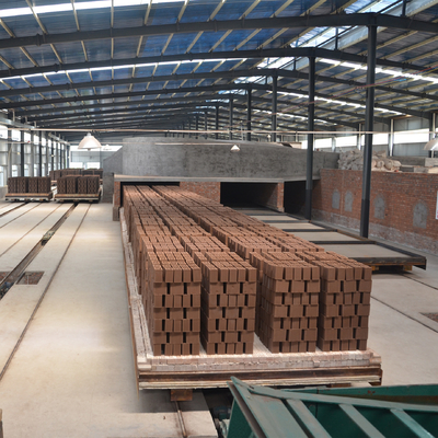 Lò gạch đất sét hoàn toàn tự động với buồng sấy