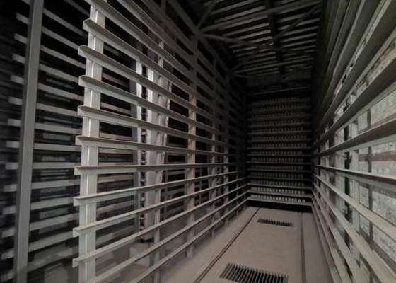 Máy sấy gạch đất sét tự động 290KW Hệ thống buồng sấy khối đất