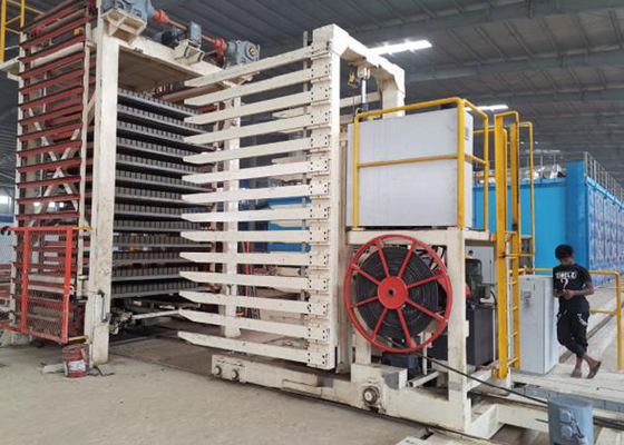 Máy sấy gạch đất sét tự động 290KW Hệ thống buồng sấy khối đất