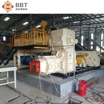 Máy ép đùn chân không bằng gạch đất sét hoàn toàn tự động