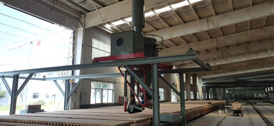Dây chuyền sản xuất gạch đất sét SS Máy hút bụi tự động để làm sạch xe lò