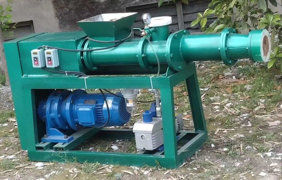 Logo tùy chỉnh chân không Mud Pug Mill cho gạch lát sàn gạch mini