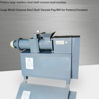 Máy tinh chế bùn chân không cho máy đùn gốm Clay Mud Pug Mill