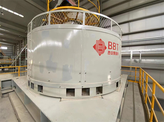 Đồ gạch đất sét ẩm ướt Pan Mill ẩm ướt xay bánh máy cho việc làm gạch