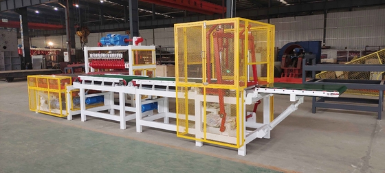 100, 000 / ngày Đỏ và trắng Hệ thống cắt cho gạch rắn cắt sử dụng trong dây chuyền sản xuất