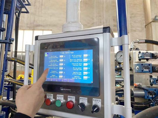 Xây dựng tùy chỉnh áp suất cao 20 T đến 1200 T Blue Hydraulic Press cho cách nhiệt gạch làm và gạch lửa làm,