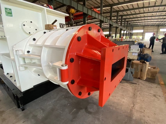 Máy chế tạo đường gạch đất sét chuyên nghiệp Máy ép chân không cho các khối rỗng rắn