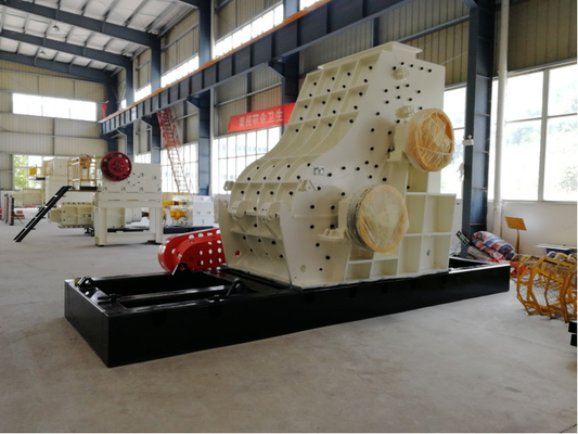 Tiết kiệm năng lượng tự động 90-120 t / h Máy nghiền búa hai xoắn ốc cho các yêu cầu nghiền