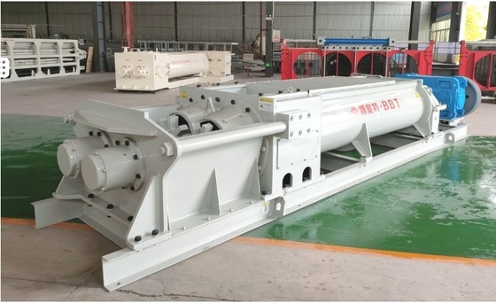 Máy trộn ướt và khô hai trục Fly Ash / Coal Slime / Sludge Dust Paddle Clay Brick Making Machine Mud Mixer