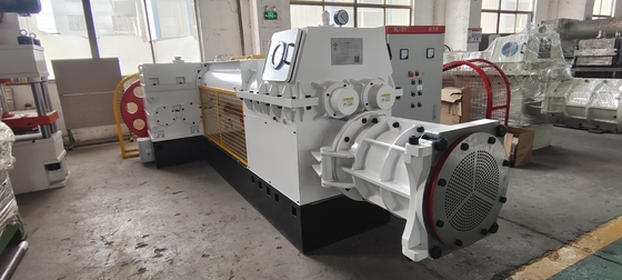 customation gạch đất sét chân không extruder máy làm khối đỏ