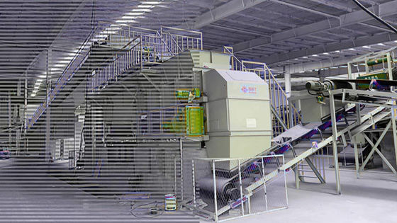 Dự án sản xuất gạch rỗng bằng đất sét 120 tấn/h Máy cấp hộp băng tải cho dây chuyền sản xuất gạch đất sét đỏ hoàn toàn tự động