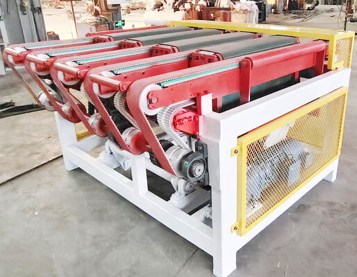 Máy cắt đồng bộ kiểu ép xuống công suất 100 tấn/ngày đến 1200 tấn/ngày dùng để cắt gạch rỗng và gạch đặc