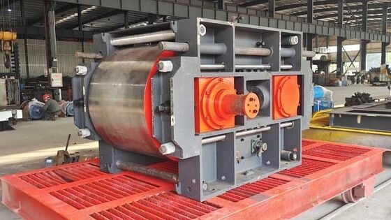 Roller Crusher Machine Custom Automatic Brick Plant High-Fine Roller Crusher for Raw Material Crushing