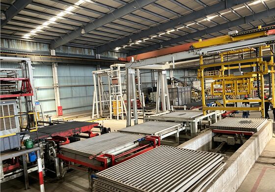 Quy trình buồng sấy hầm một lớp cho nhà máy gạch không nung tự động